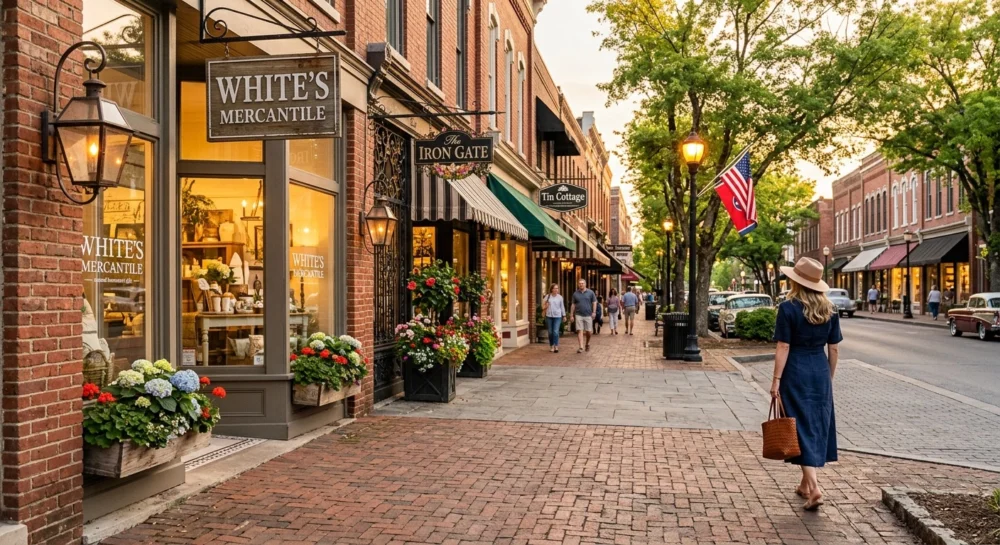 Boutiques in Downtown Franklin