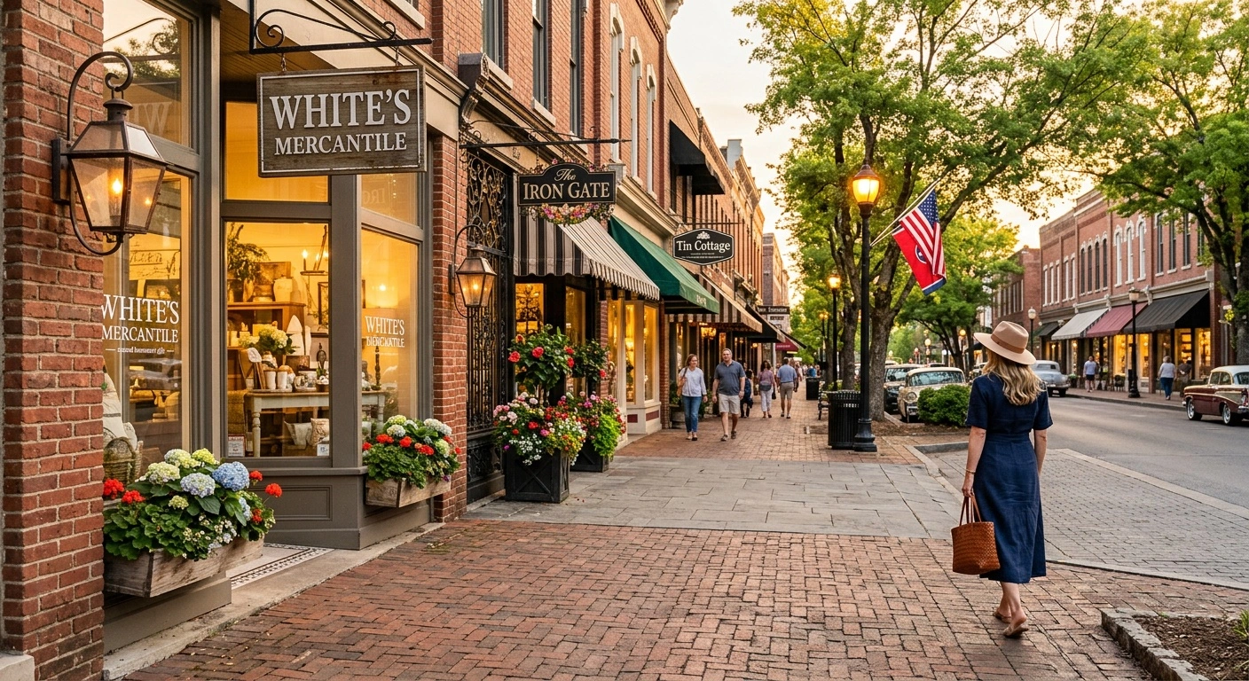 Boutiques in Downtown Franklin