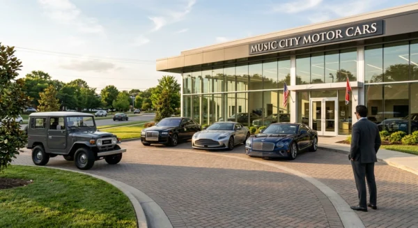 High-End Automotive Scene